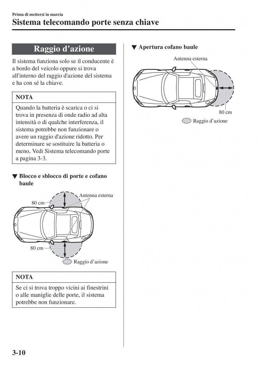 Mazda MX 5 Miata ND IV 4 manuale del proprietario / page 87