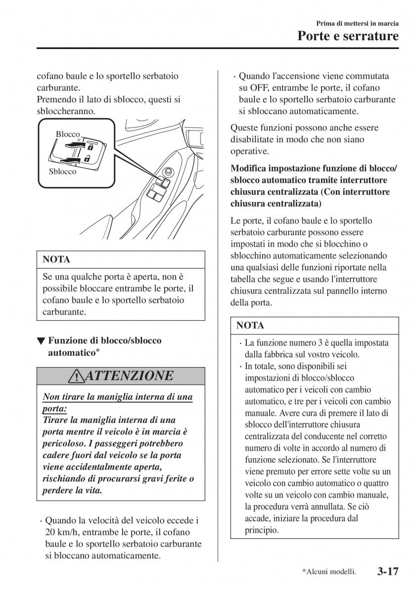 Mazda MX 5 Miata ND IV 4 manuale del proprietario / page 94