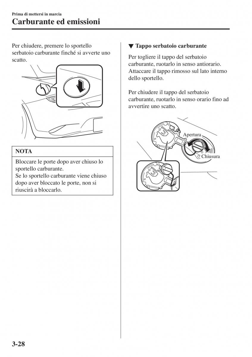 Mazda MX 5 Miata ND IV 4 manuale del proprietario / page 105