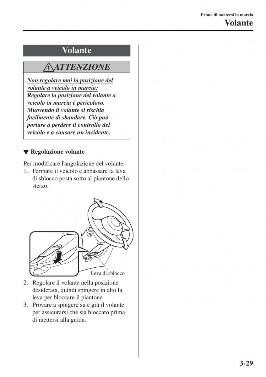 Mazda MX 5 Miata ND IV 4 manuale del proprietario / page 106