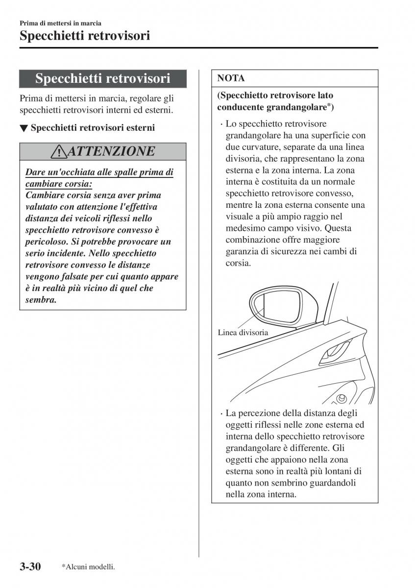 Mazda MX 5 Miata ND IV 4 manuale del proprietario / page 107