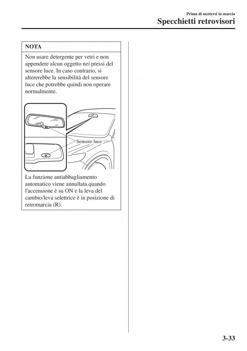 Mazda MX 5 Miata ND IV 4 manuale del proprietario / page 110