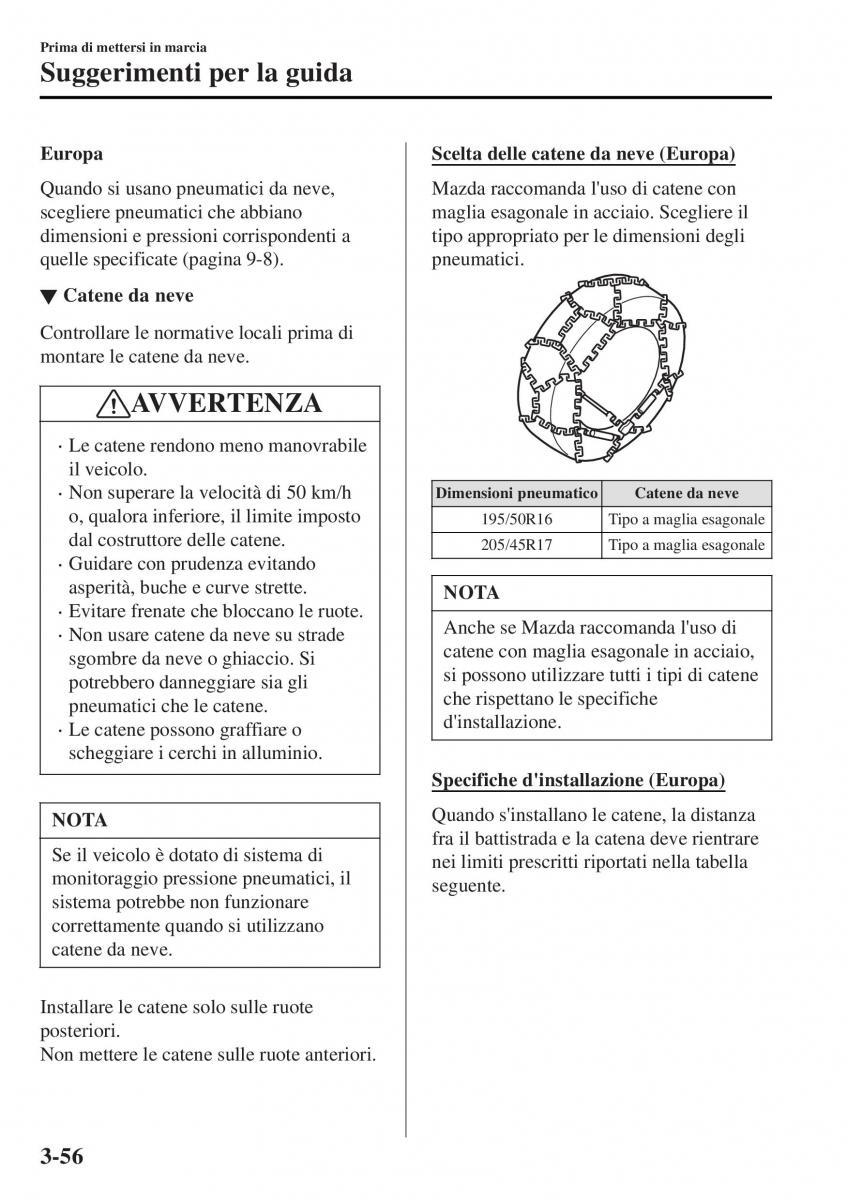 Mazda MX 5 Miata ND IV 4 manuale del proprietario / page 133