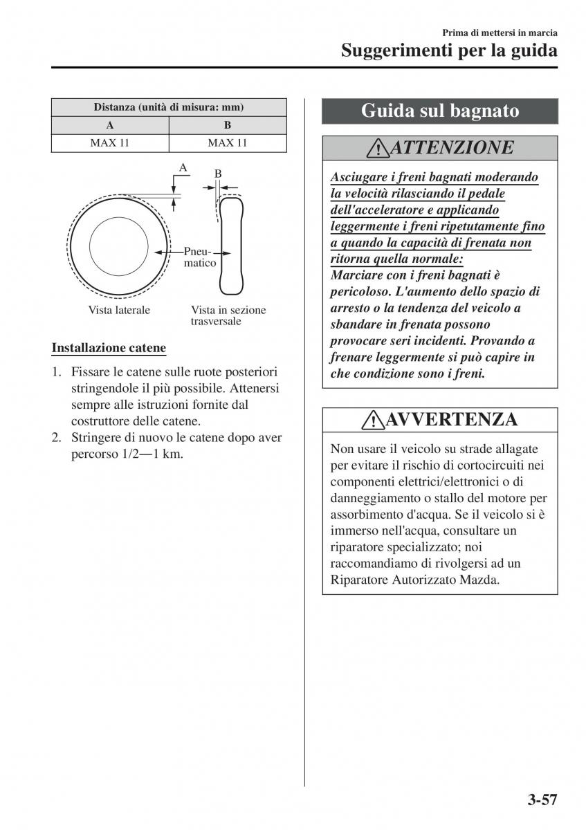 Mazda MX 5 Miata ND IV 4 manuale del proprietario / page 134