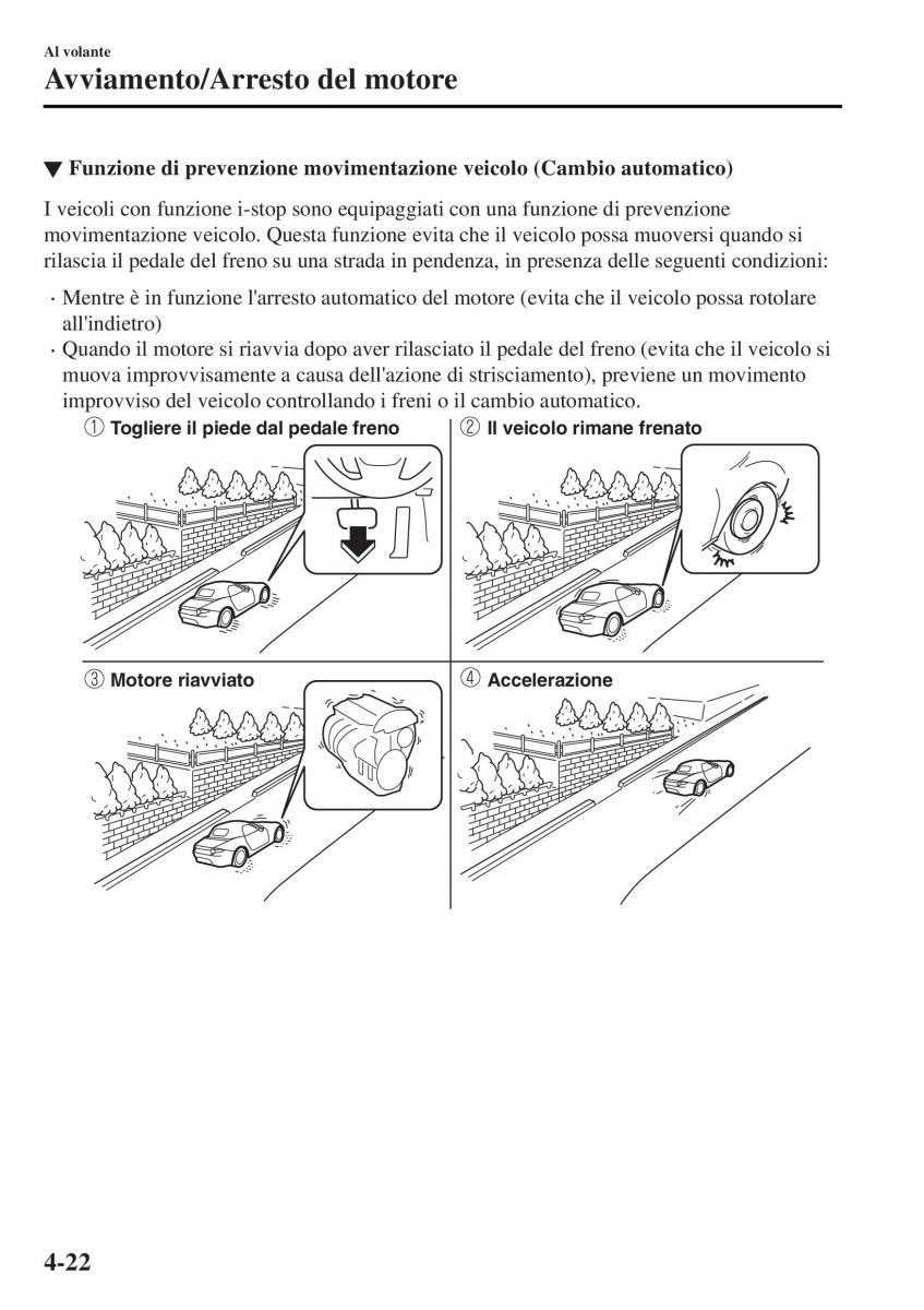 Mazda MX 5 Miata ND IV 4 manuale del proprietario / page 157