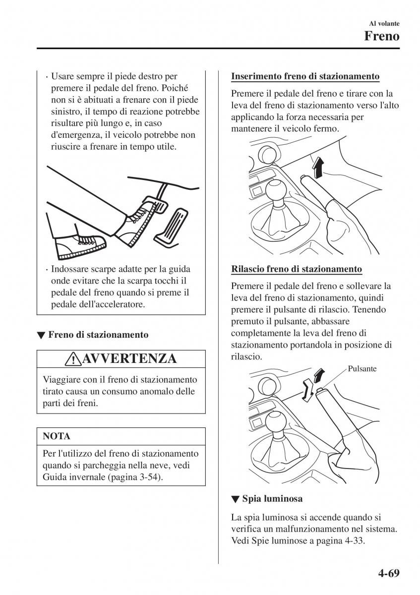 Mazda MX 5 Miata ND IV 4 manuale del proprietario / page 204