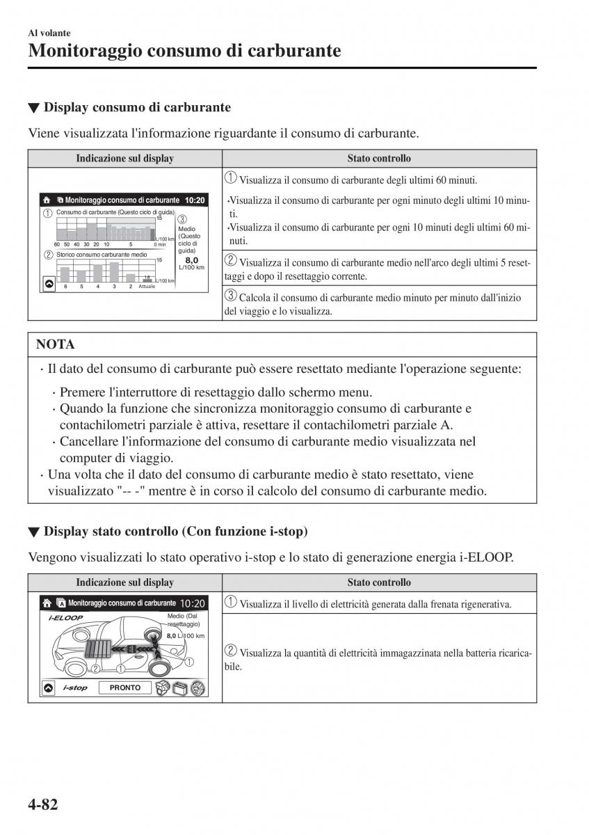 Mazda MX 5 Miata ND IV 4 manuale del proprietario / page 217