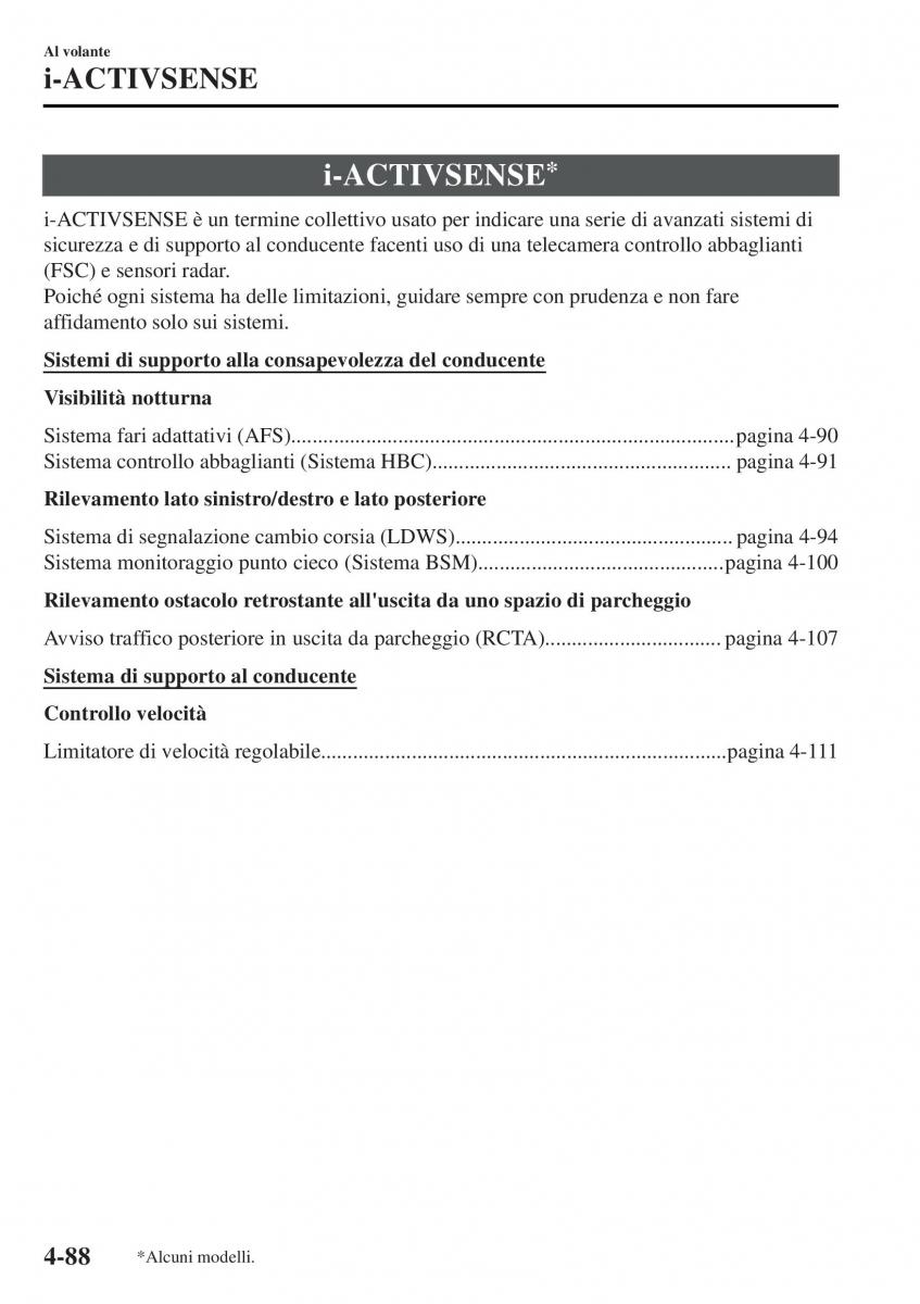 Mazda MX 5 Miata ND IV 4 manuale del proprietario / page 223