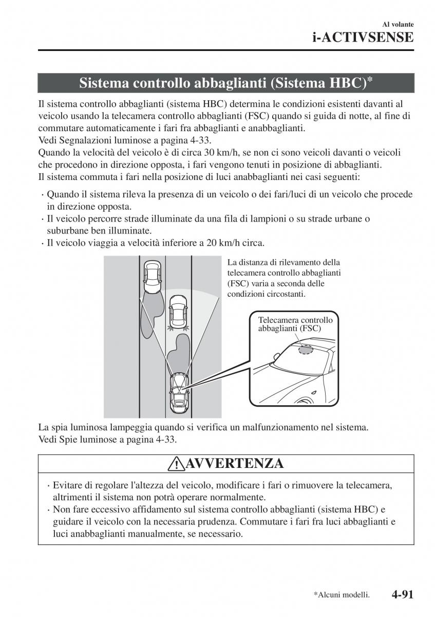 Mazda MX 5 Miata ND IV 4 manuale del proprietario / page 226