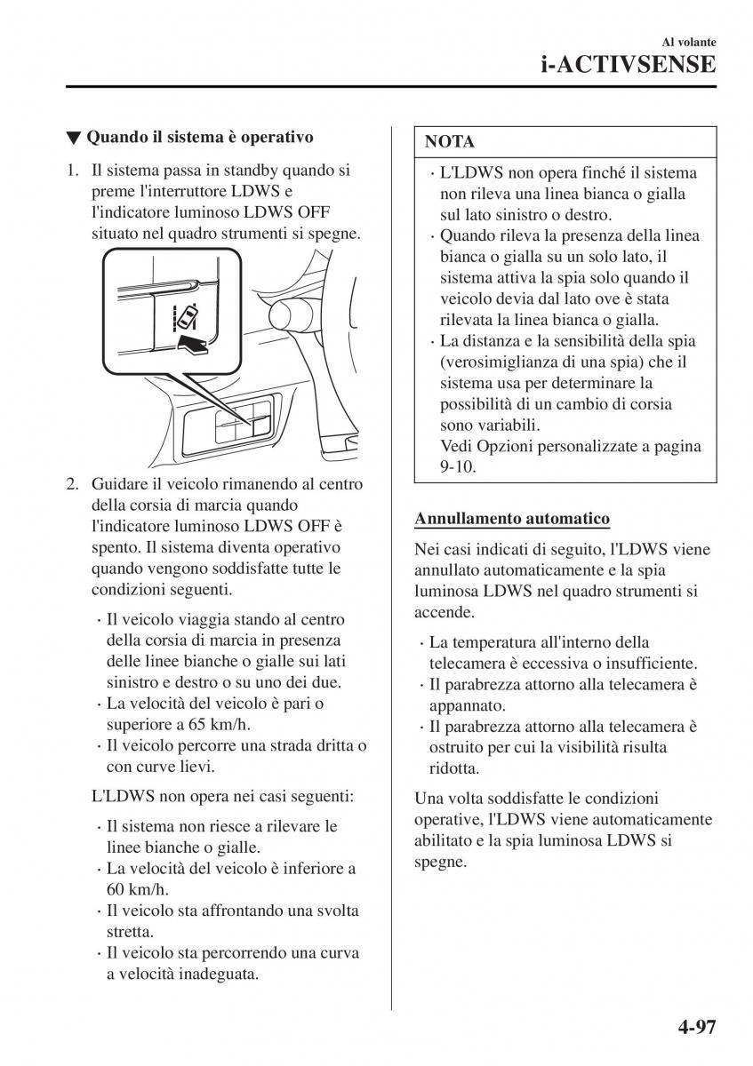 Mazda MX 5 Miata ND IV 4 manuale del proprietario / page 232