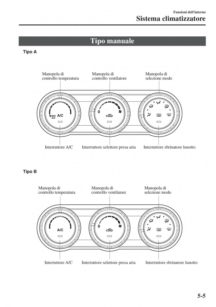 Mazda MX 5 Miata ND IV 4 manuale del proprietario / page 280