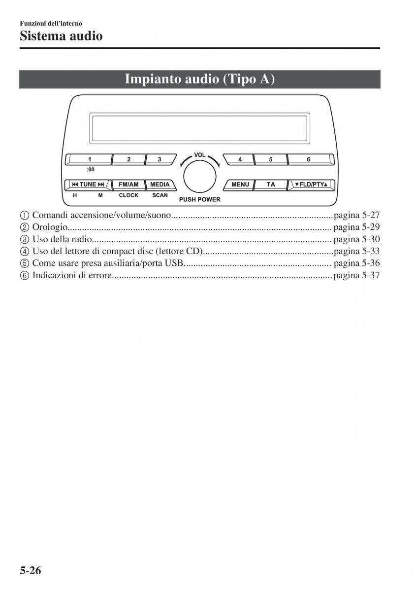 Mazda MX 5 Miata ND IV 4 manuale del proprietario / page 301