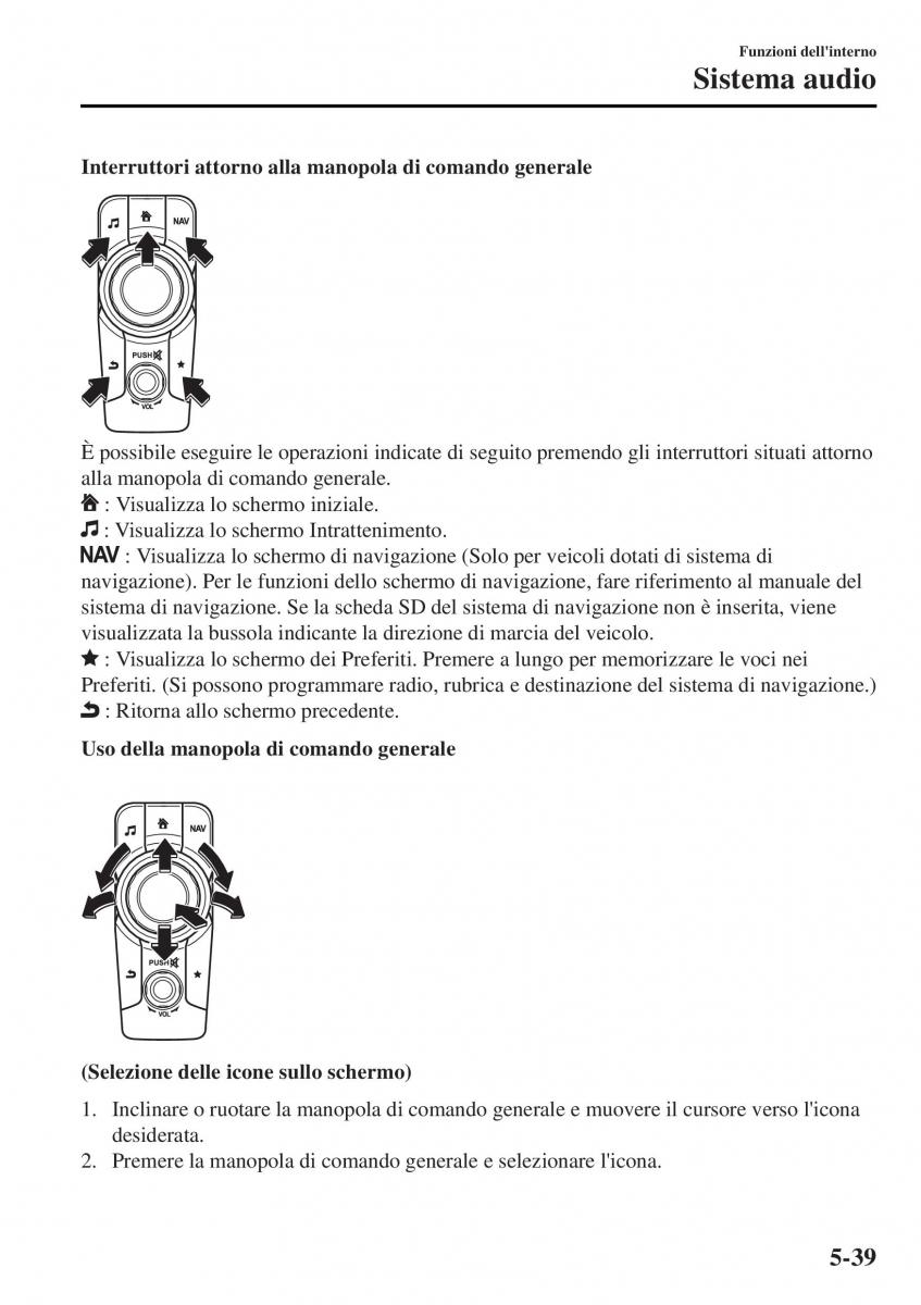 Mazda MX 5 Miata ND IV 4 manuale del proprietario / page 314