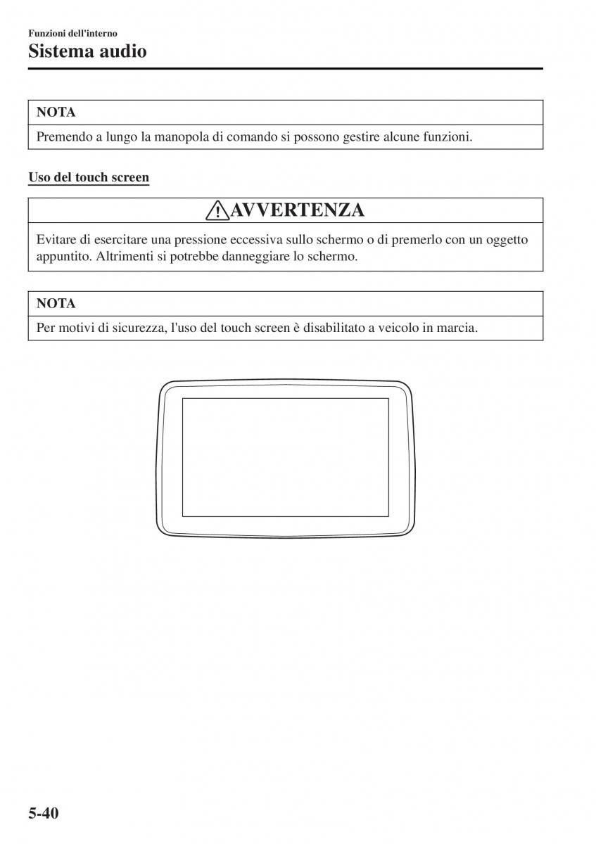 Mazda MX 5 Miata ND IV 4 manuale del proprietario / page 315