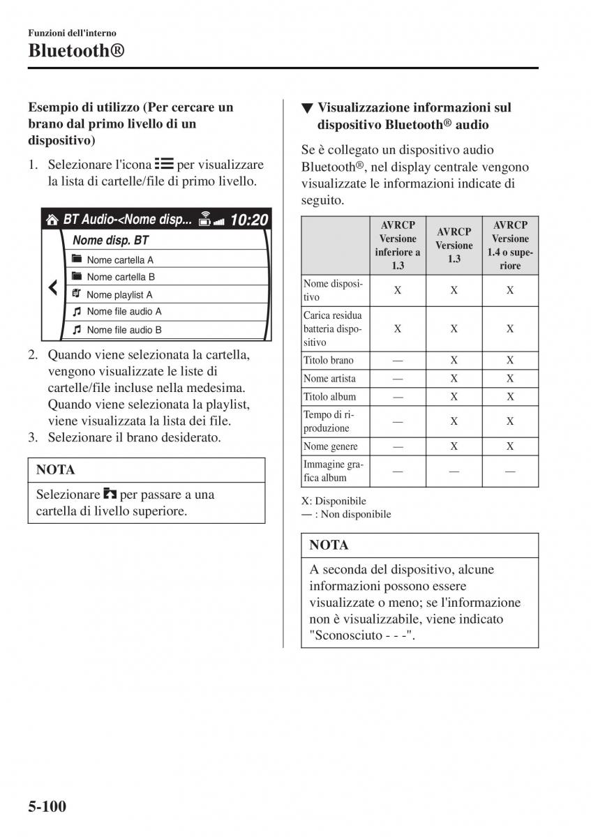 Mazda MX 5 Miata ND IV 4 manuale del proprietario / page 375