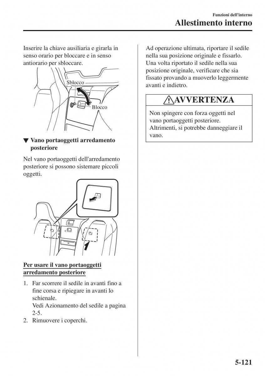 Mazda MX 5 Miata ND IV 4 manuale del proprietario / page 396