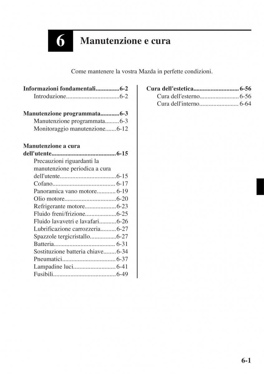 Mazda MX 5 Miata ND IV 4 manuale del proprietario / page 398