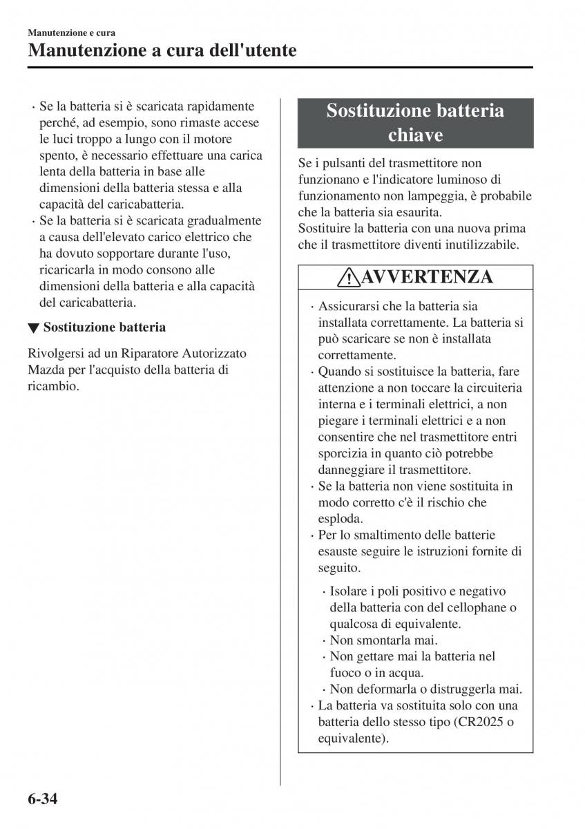 Mazda MX 5 Miata ND IV 4 manuale del proprietario / page 431