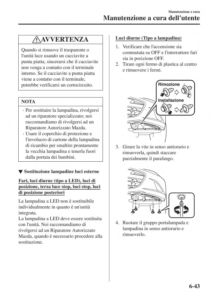 Mazda MX 5 Miata ND IV 4 manuale del proprietario / page 440