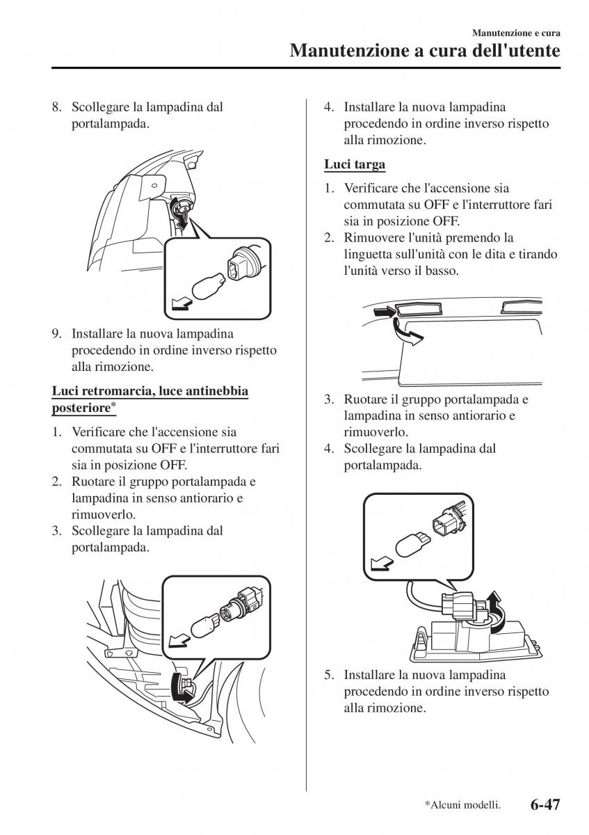 Mazda MX 5 Miata ND IV 4 manuale del proprietario / page 444