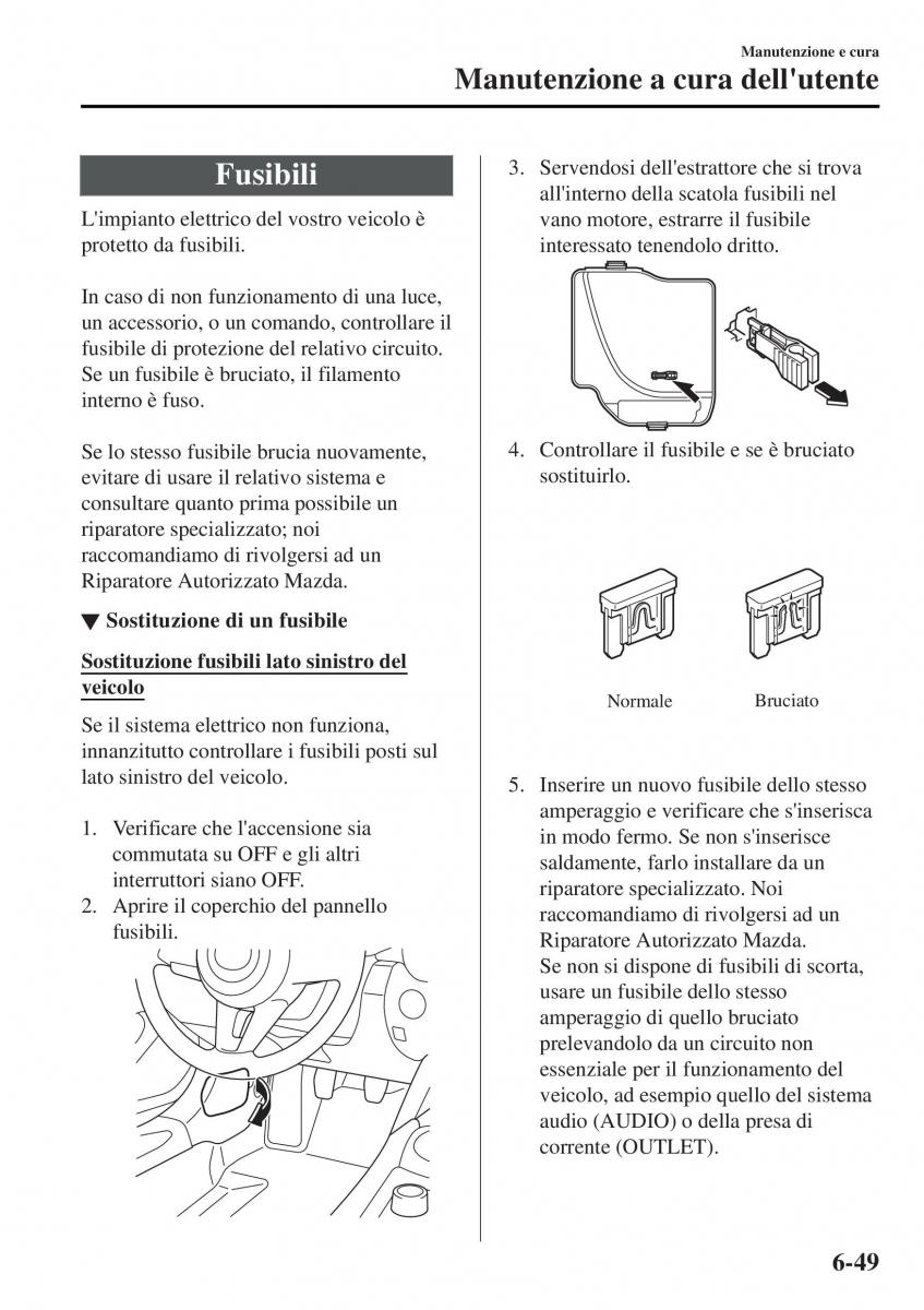 Mazda MX 5 Miata ND IV 4 manuale del proprietario / page 446