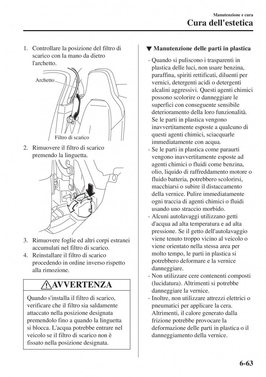 Mazda MX 5 Miata ND IV 4 manuale del proprietario / page 460