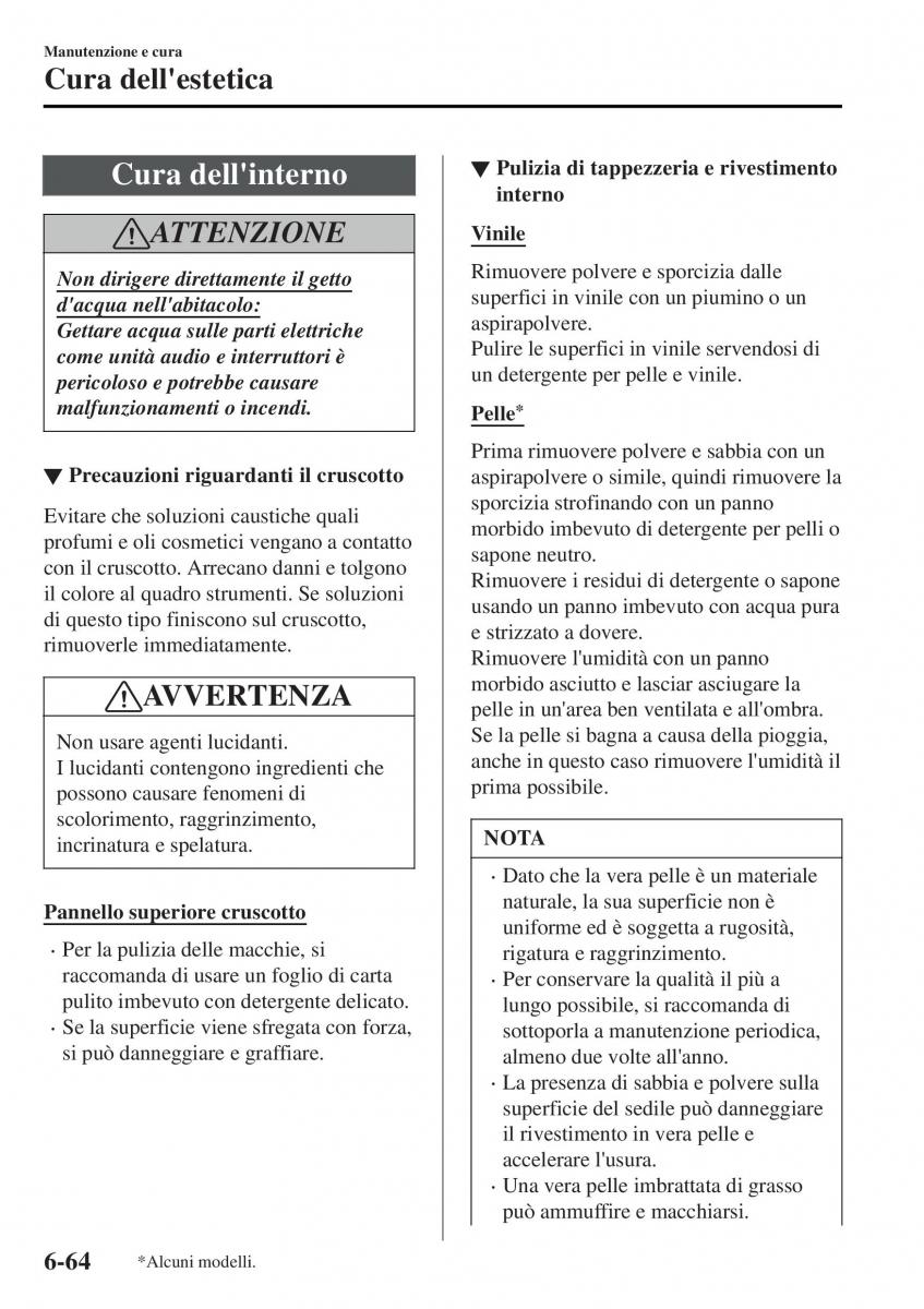 Mazda MX 5 Miata ND IV 4 manuale del proprietario / page 461