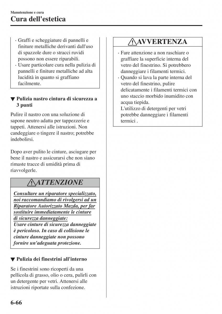 Mazda MX 5 Miata ND IV 4 manuale del proprietario / page 463