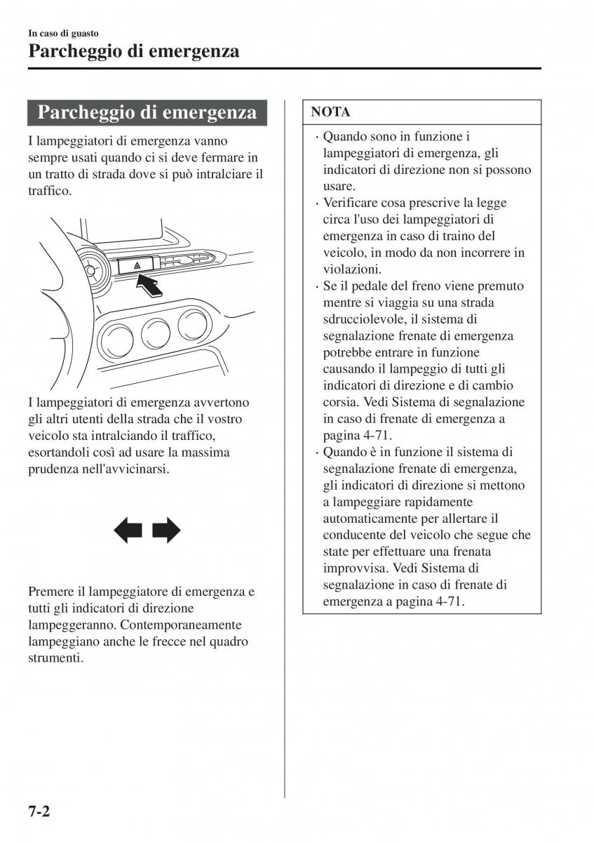 Mazda MX 5 Miata ND IV 4 manuale del proprietario / page 465