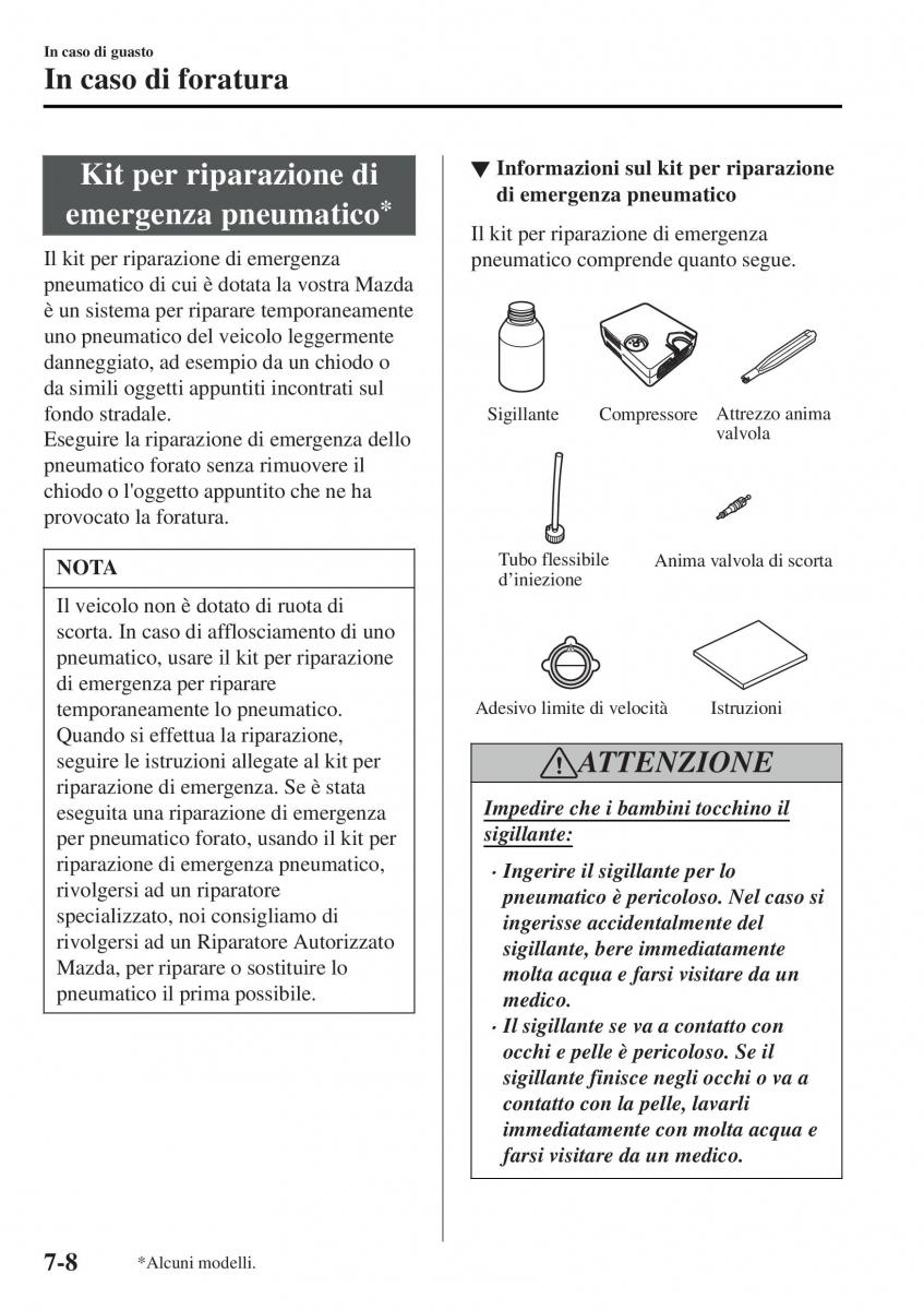 Mazda MX 5 Miata ND IV 4 manuale del proprietario / page 471