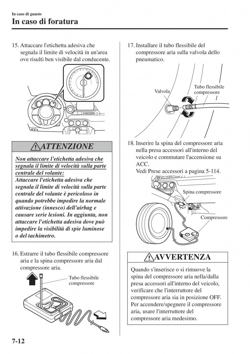 Mazda MX 5 Miata ND IV 4 manuale del proprietario / page 475