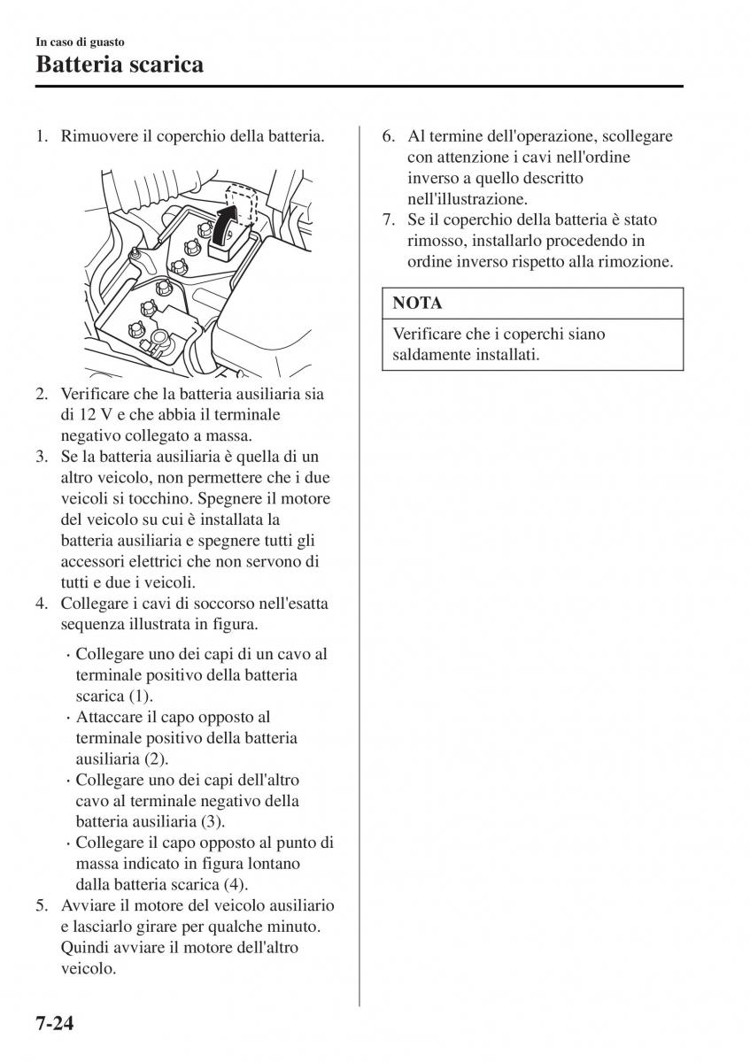 Mazda MX 5 Miata ND IV 4 manuale del proprietario / page 487