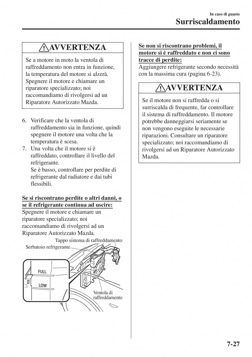 Mazda MX 5 Miata ND IV 4 manuale del proprietario / page 490