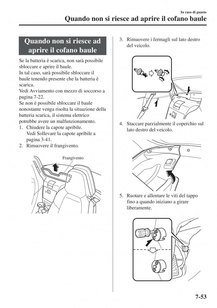 Mazda MX 5 Miata ND IV 4 manuale del proprietario / page 516