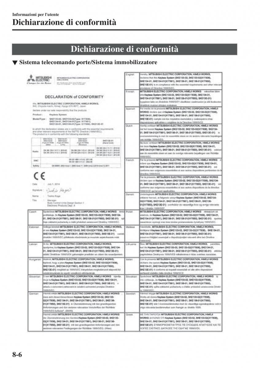 Mazda MX 5 Miata ND IV 4 manuale del proprietario / page 523