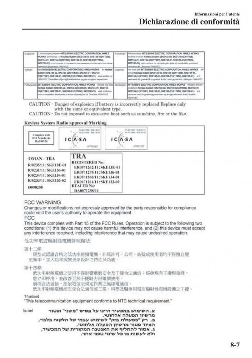 Mazda MX 5 Miata ND IV 4 manuale del proprietario / page 524