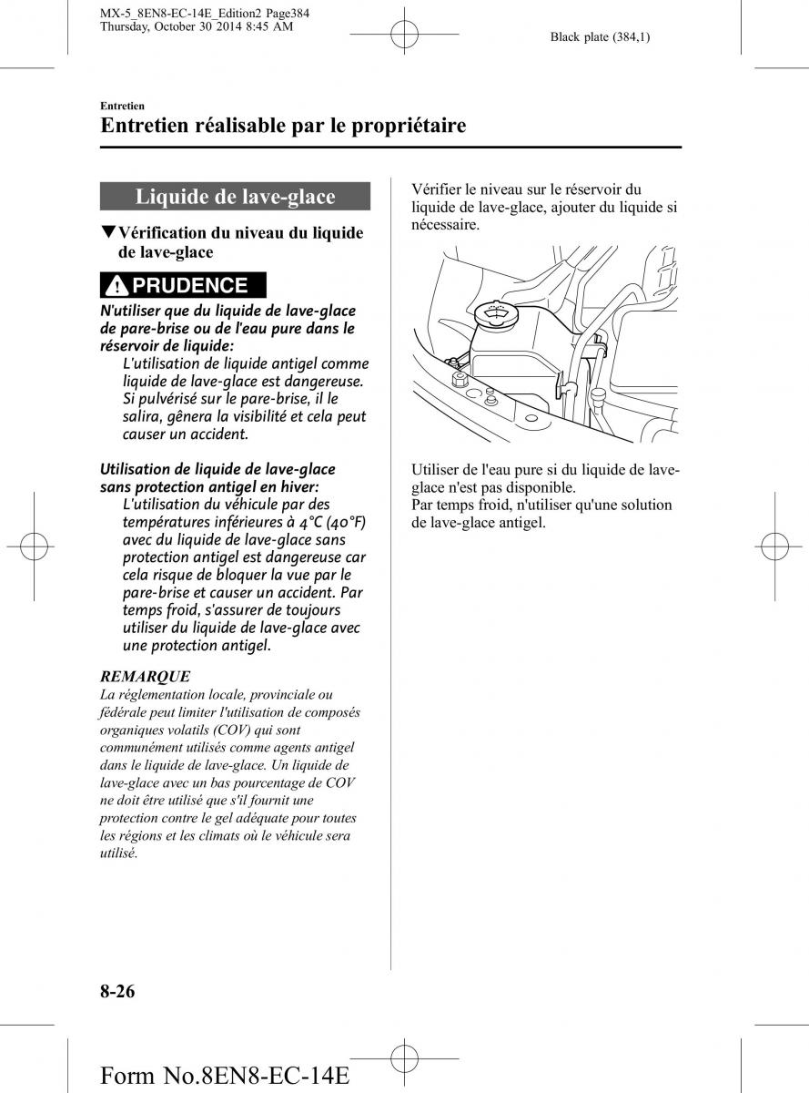 Mazda MX 5 Miata ND IV 4 manuel du proprietaire / page 384