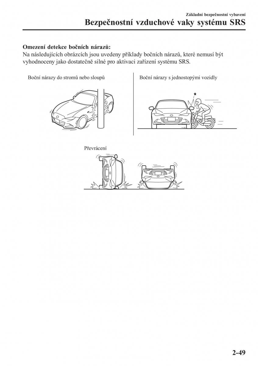 Mazda MX 5 Miata ND IV 4 navod k obsludze / page 66