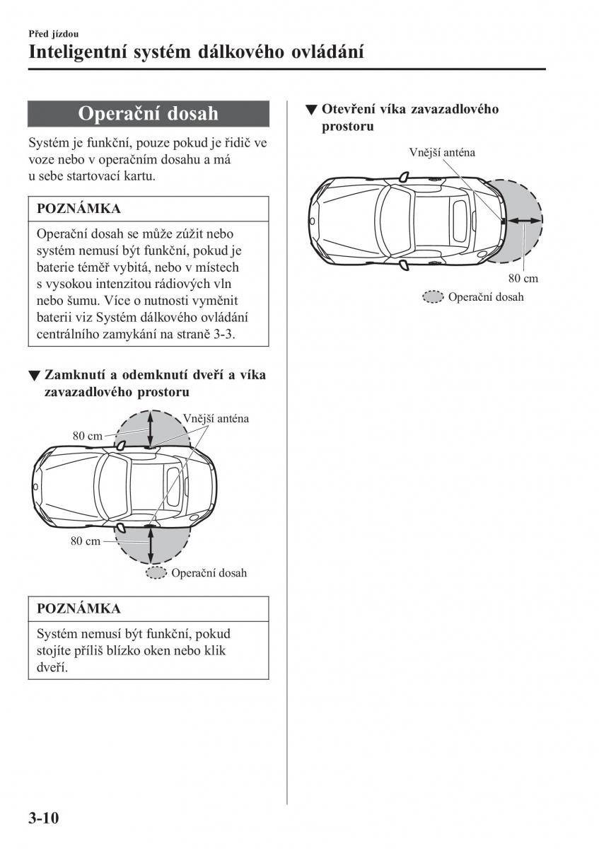 Mazda MX 5 Miata ND IV 4 navod k obsludze / page 85