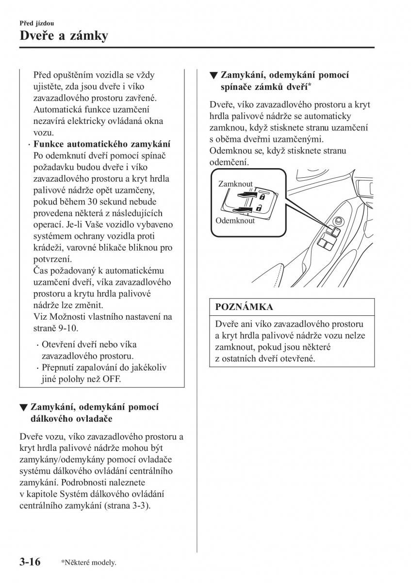 Mazda MX 5 Miata ND IV 4 navod k obsludze / page 91