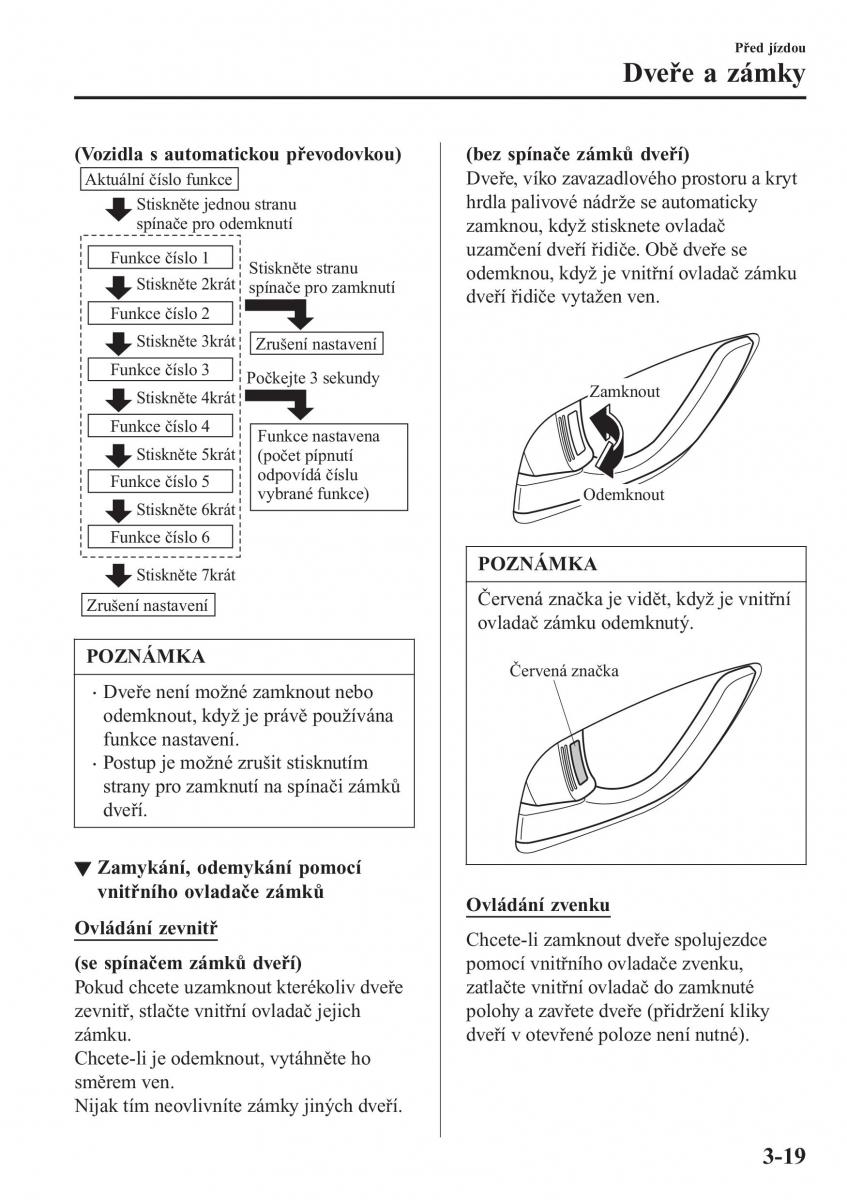 Mazda MX 5 Miata ND IV 4 navod k obsludze / page 94