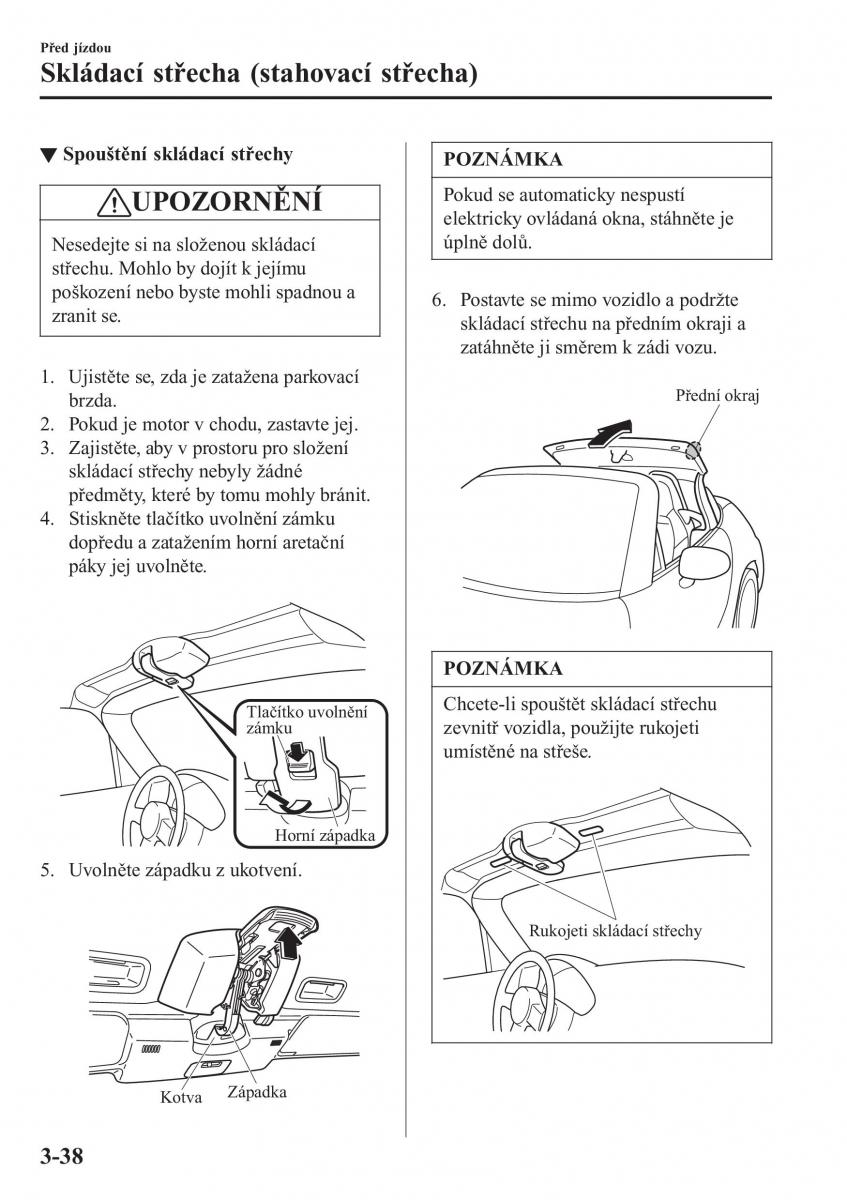 Mazda MX 5 Miata ND IV 4 navod k obsludze / page 113