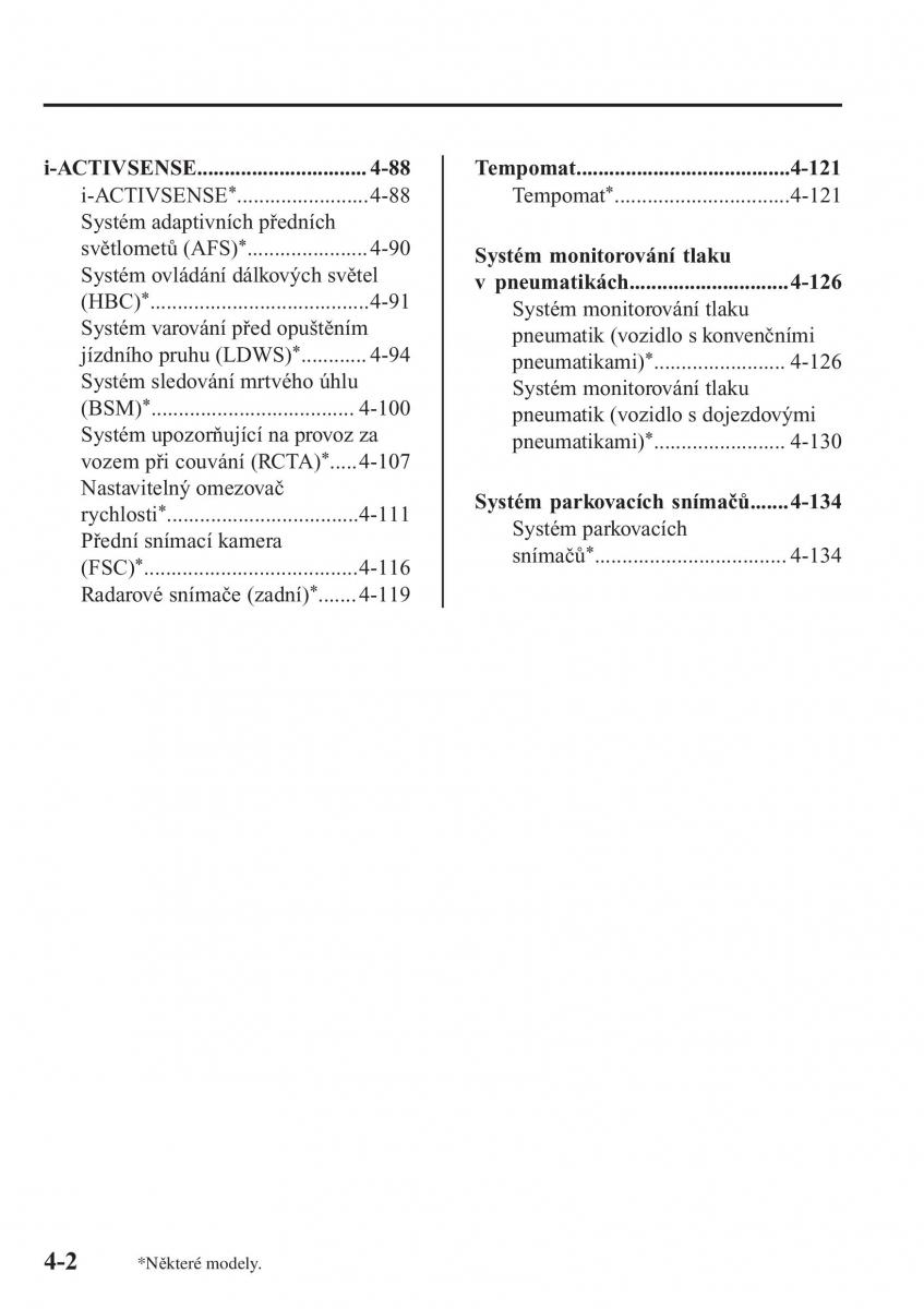 Mazda MX 5 Miata ND IV 4 navod k obsludze / page 135