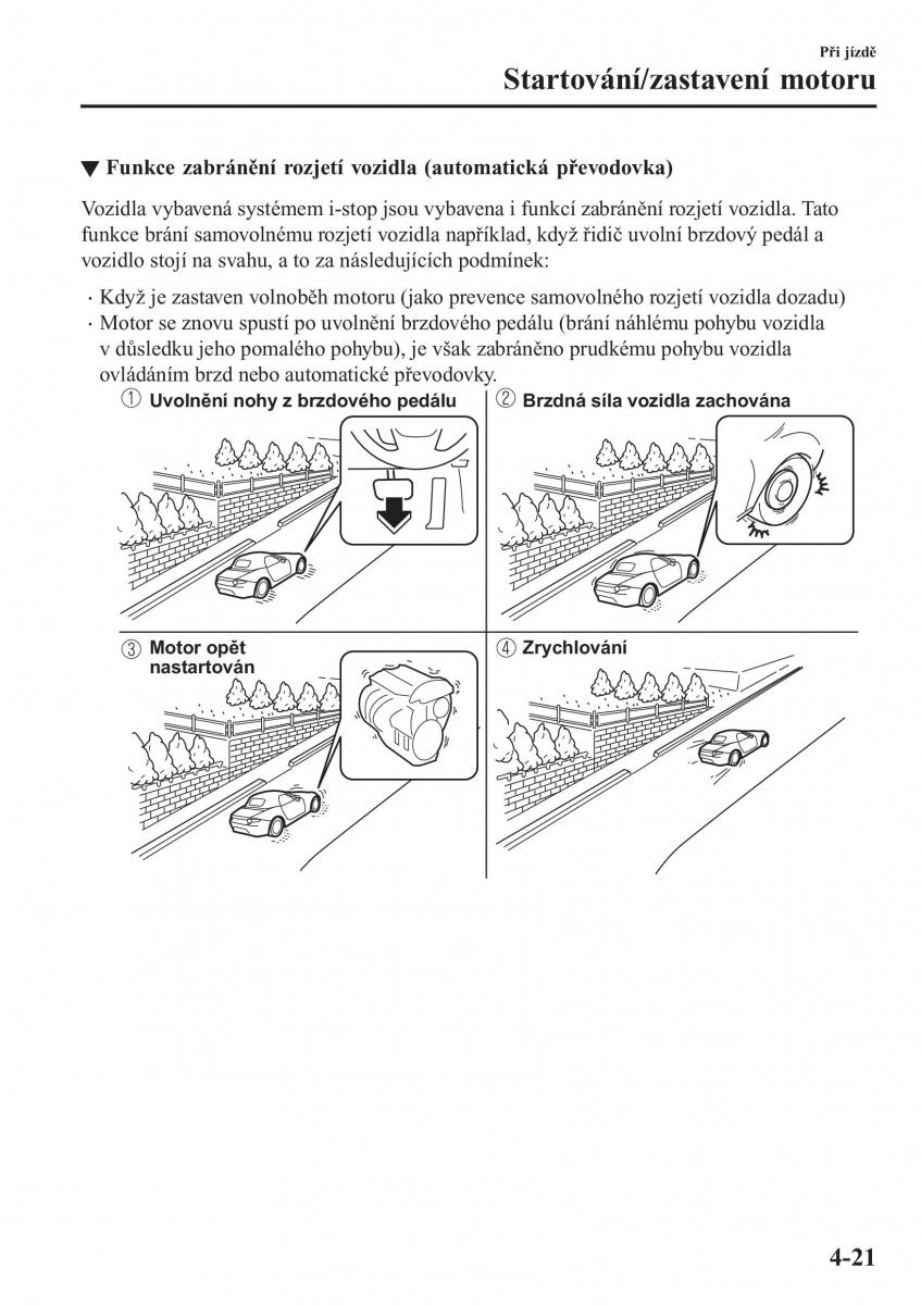 Mazda MX 5 Miata ND IV 4 navod k obsludze / page 154