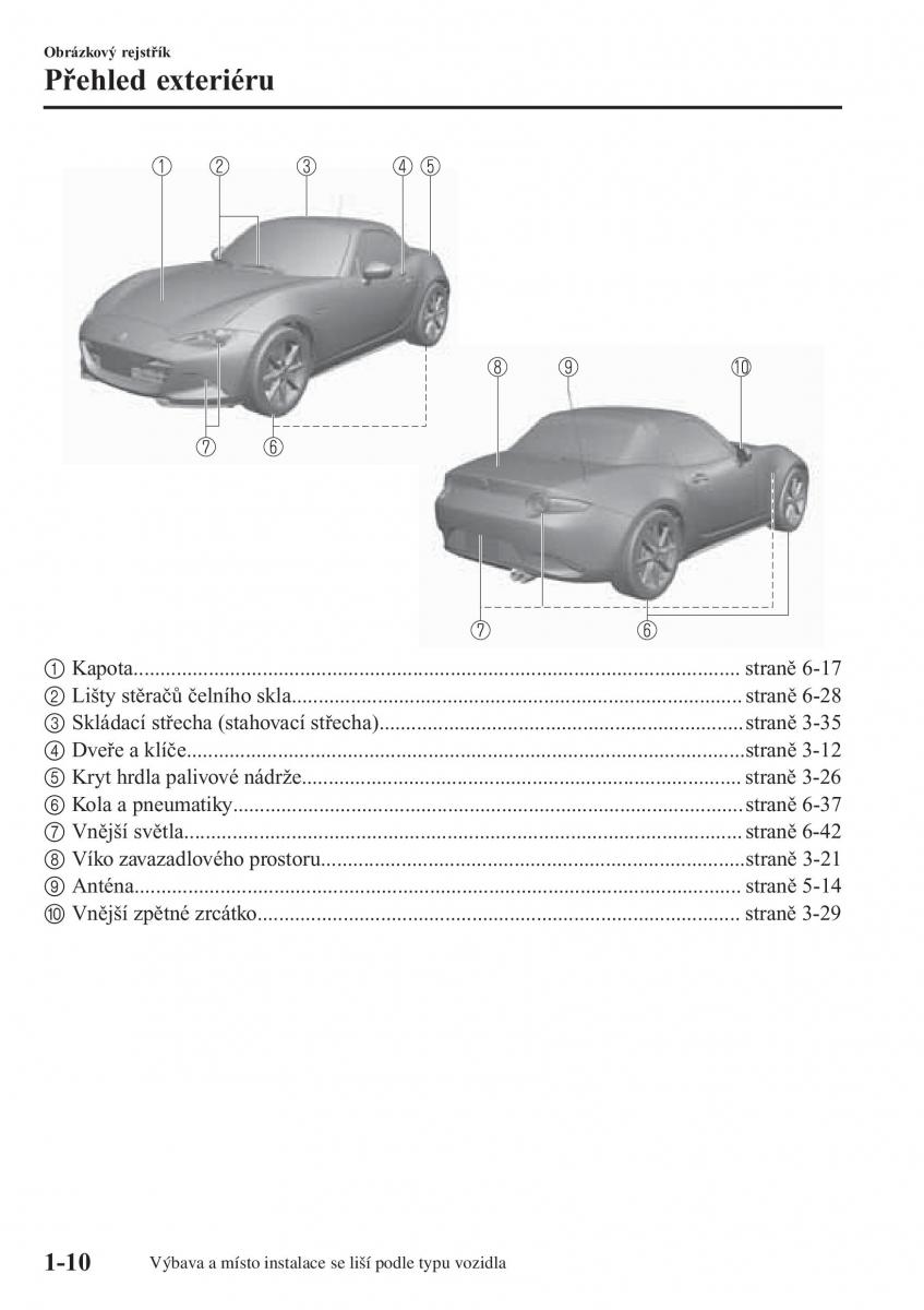 Mazda MX 5 Miata ND IV 4 navod k obsludze / page 17