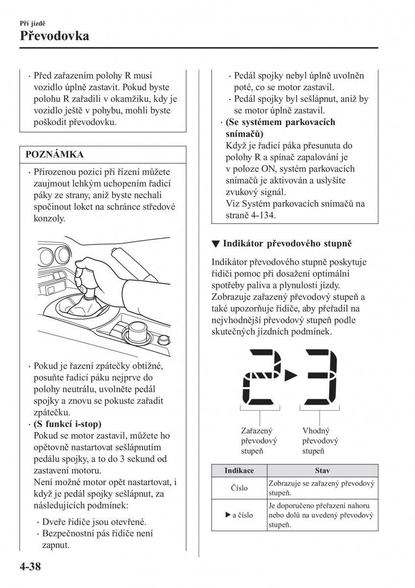 Mazda MX 5 Miata ND IV 4 navod k obsludze / page 171