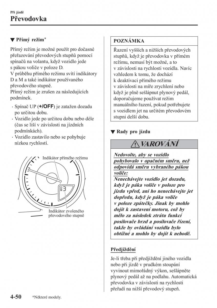 Mazda MX 5 Miata ND IV 4 navod k obsludze / page 183