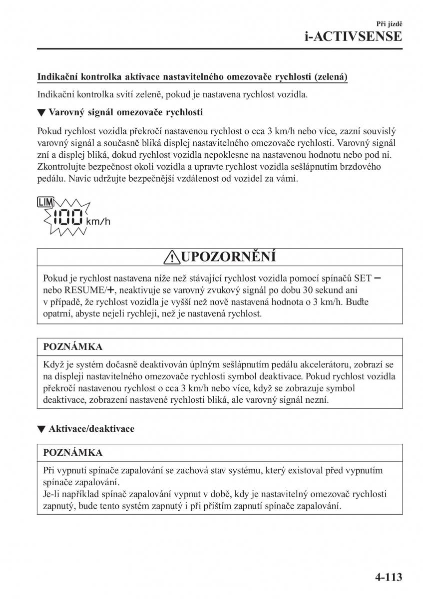 Mazda MX 5 Miata ND IV 4 navod k obsludze / page 246