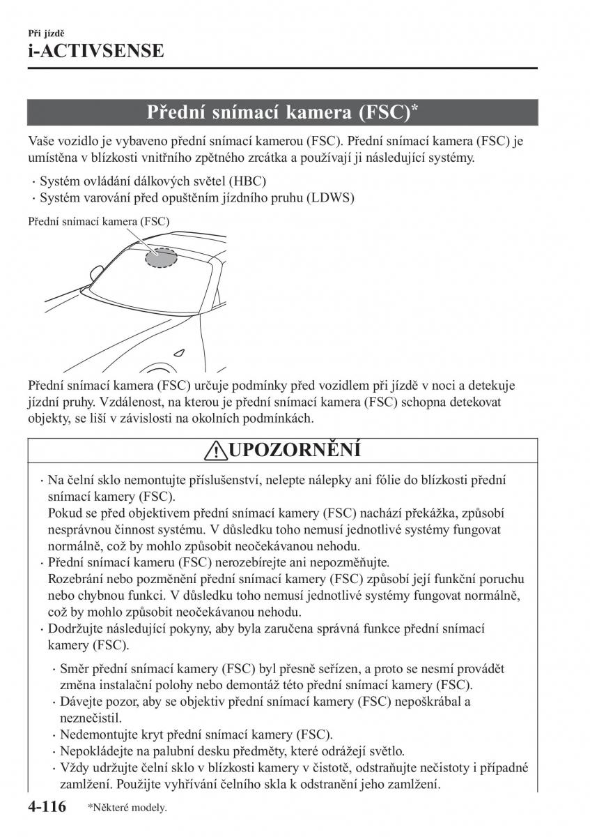 Mazda MX 5 Miata ND IV 4 navod k obsludze / page 249