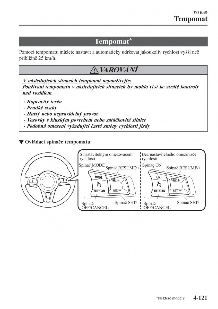 Mazda MX 5 Miata ND IV 4 navod k obsludze / page 254